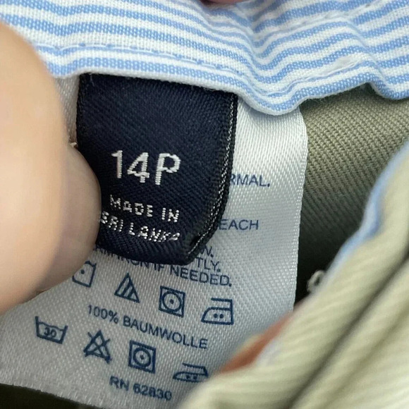 Lands End Chino Pants Womens 14p Brown 3799 - Picture 6 of 11